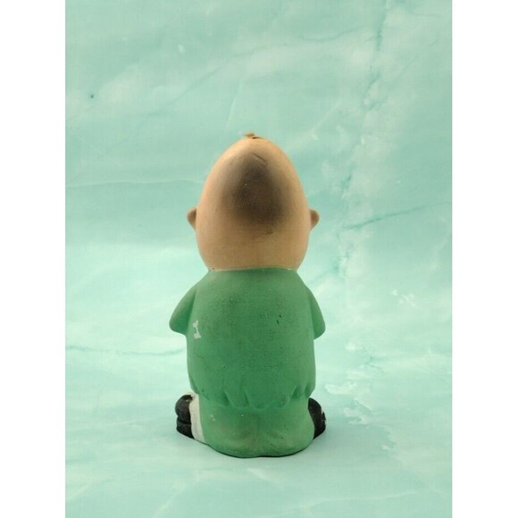 Retirement Fund Piggy Bank Bum Man Hobo Chalkware Ceramic Figurine Vintage READ - Picture 5 of 12